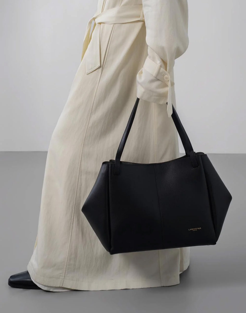 LANCASTER Sierra Haus Shopper Extra Grande a Spalla Noir
