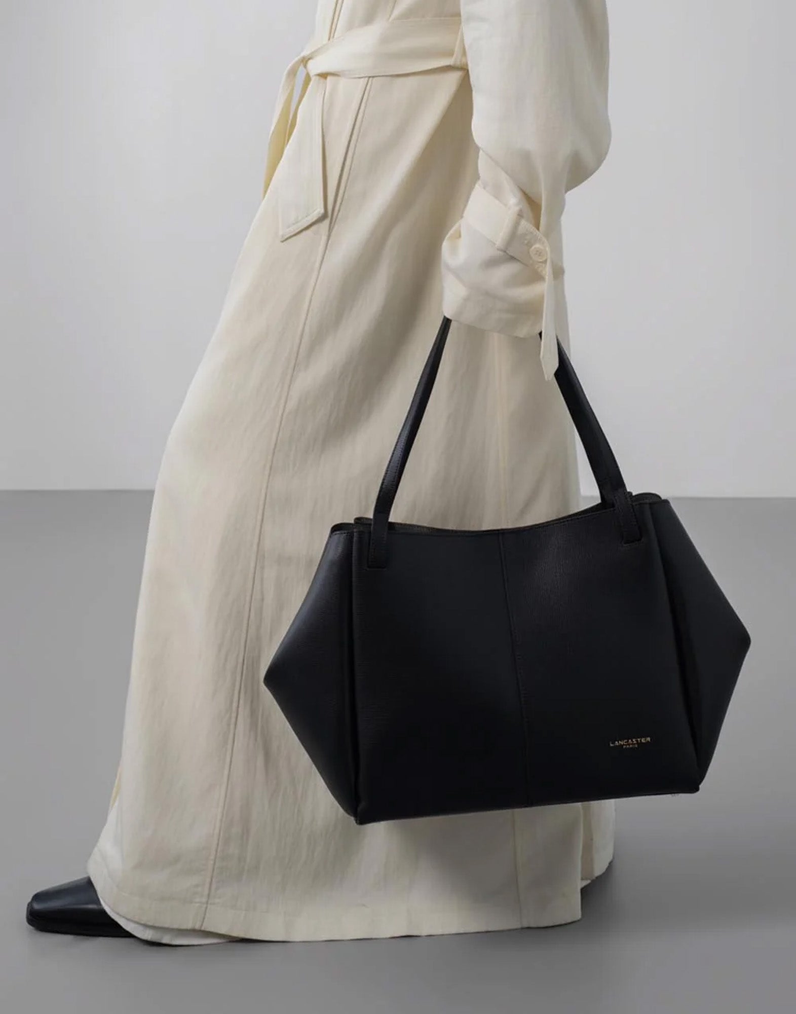 LANCASTER Sierra Haus Shopper Extra Grande a Spalla Noir