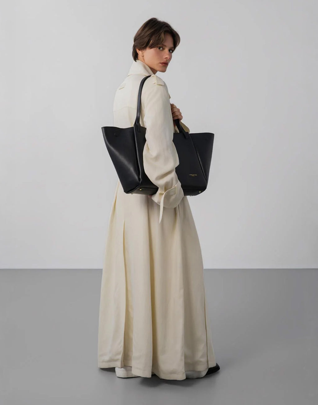 LANCASTER Sierra Haus Shopper Extra Grande a Spalla Noir