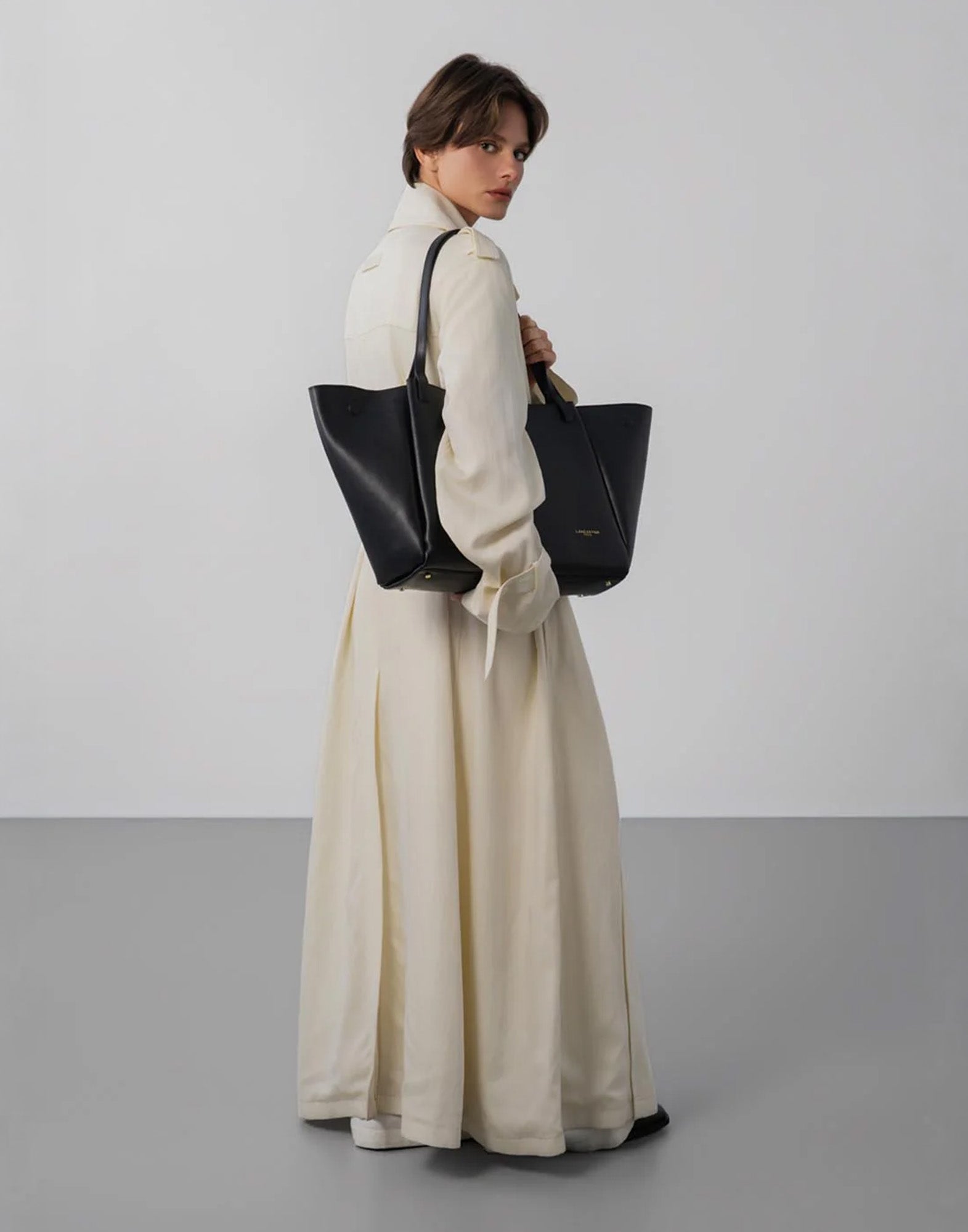 LANCASTER Sierra Haus Shopper Extra Grande a Spalla Noir