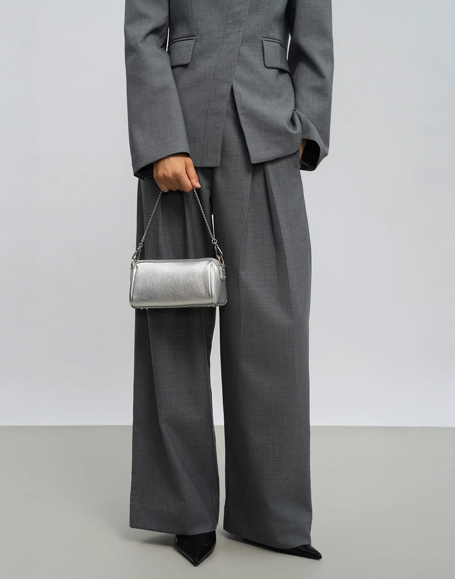 LANCASTER Milano Ana Borsa Trotter Argent