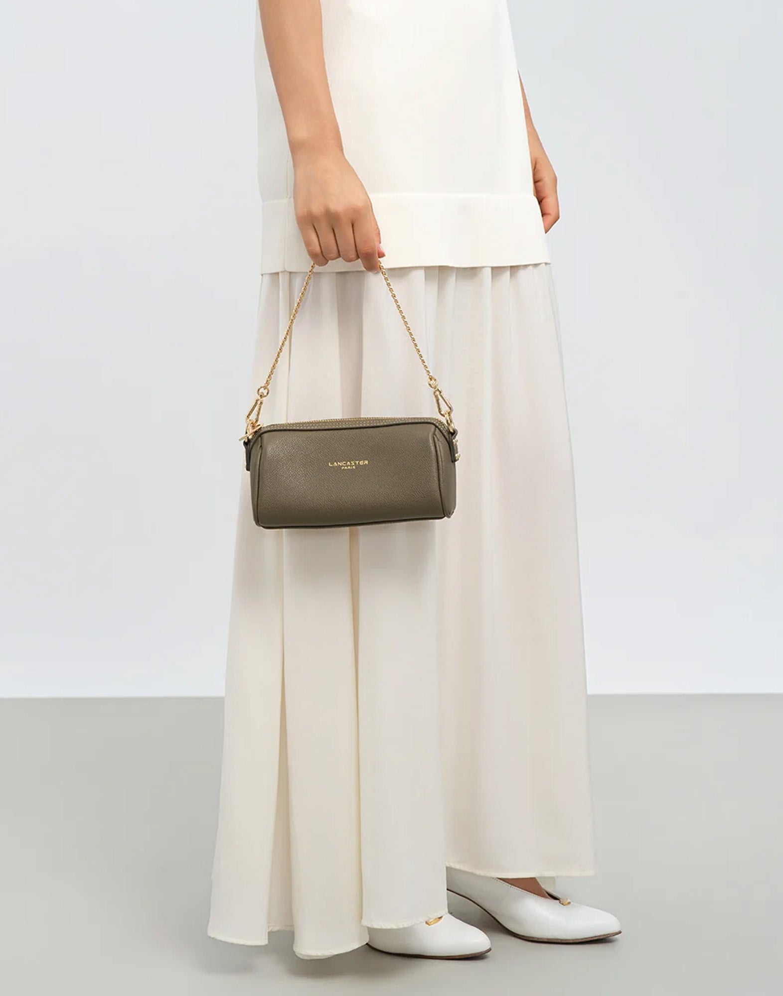 LANCASTER Milano Ana Borsa Trotter Kaki