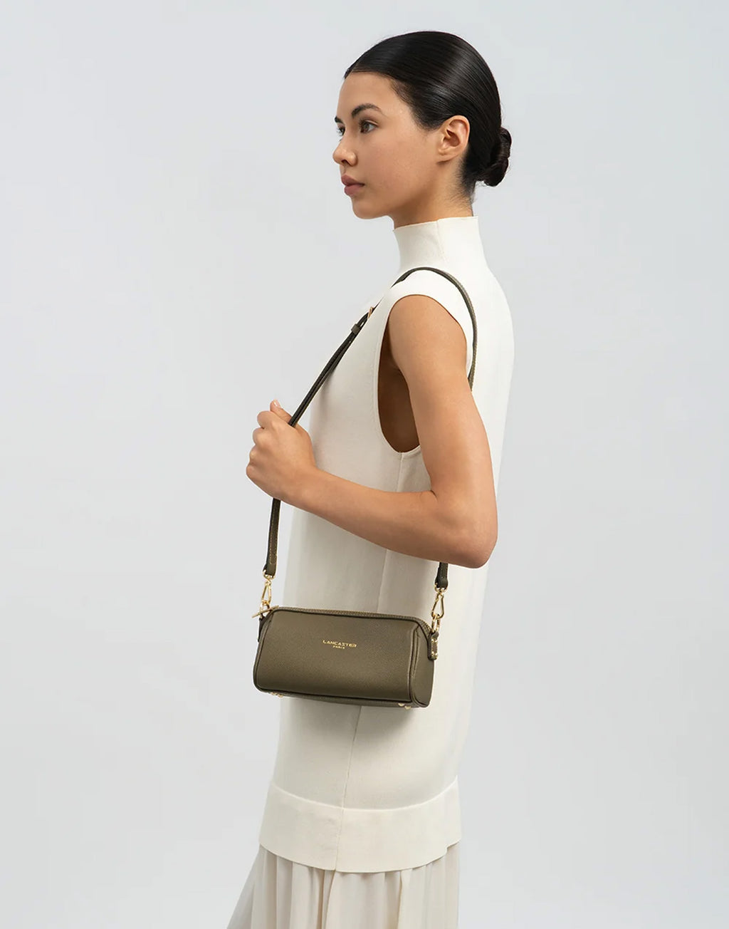 LANCASTER Milano Ana Borsa Trotter Kaki