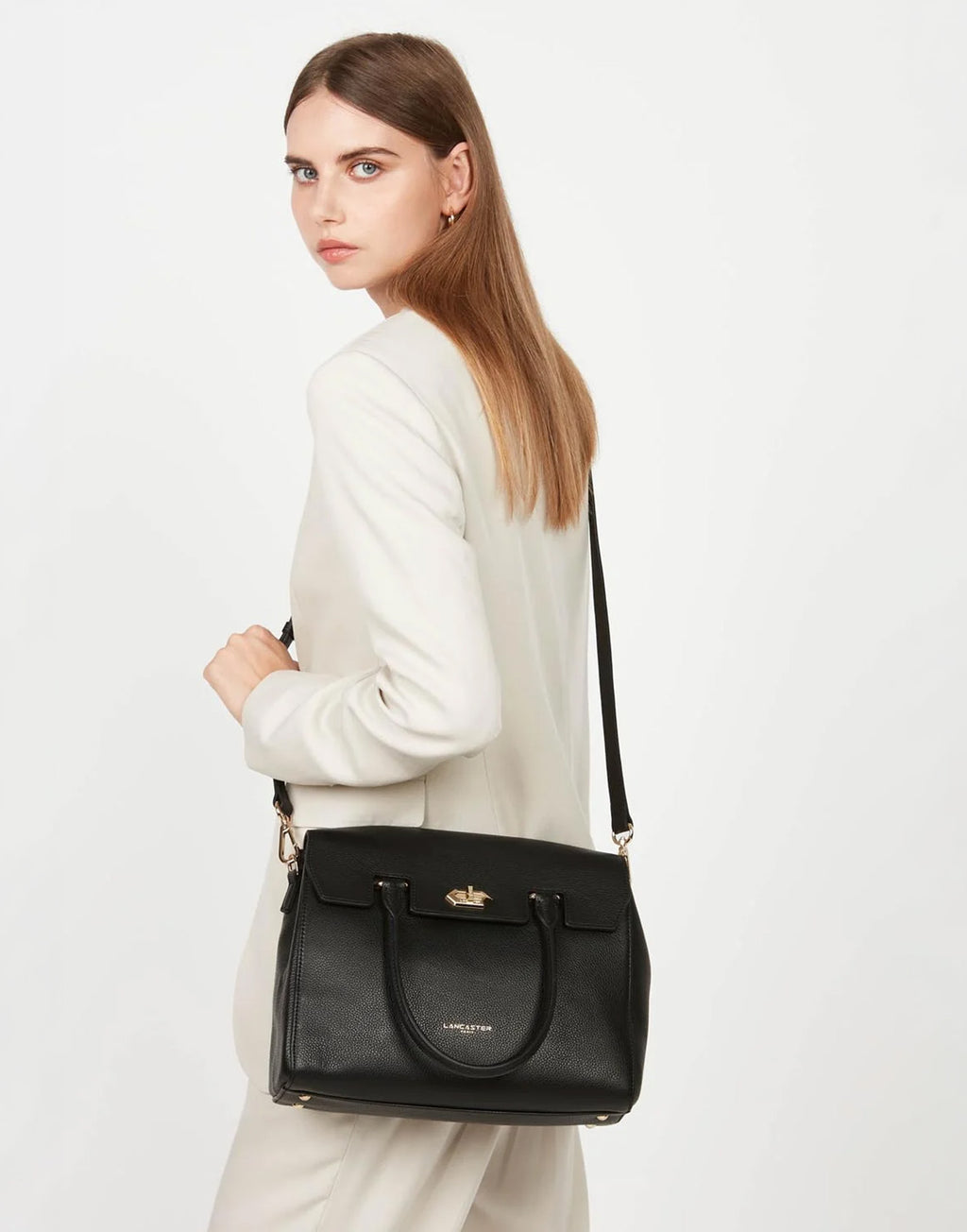 LANCASTER Milano Cosmos Borsa in Pelle Noir