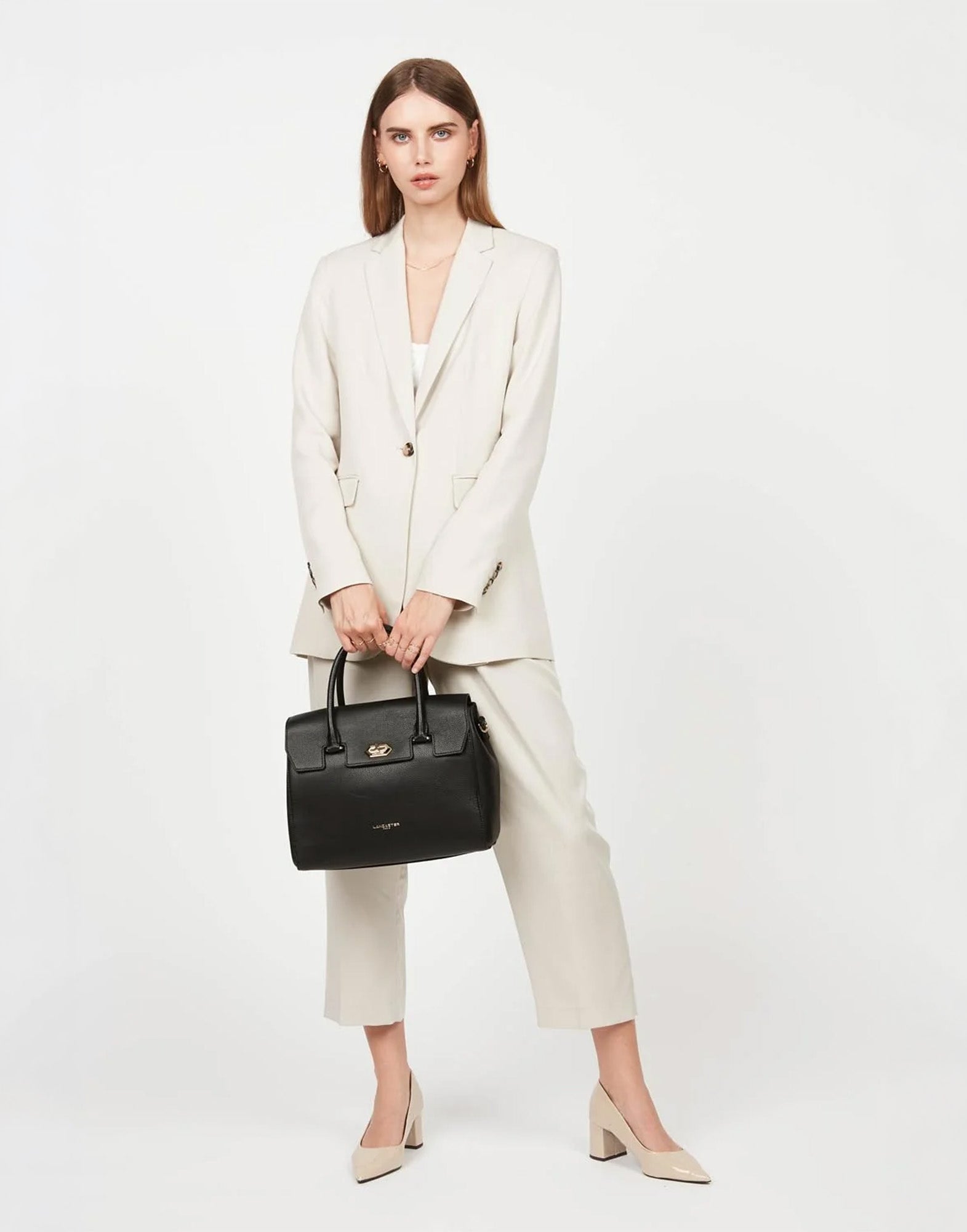 LANCASTER Milano Cosmos Borsa in Pelle Noir