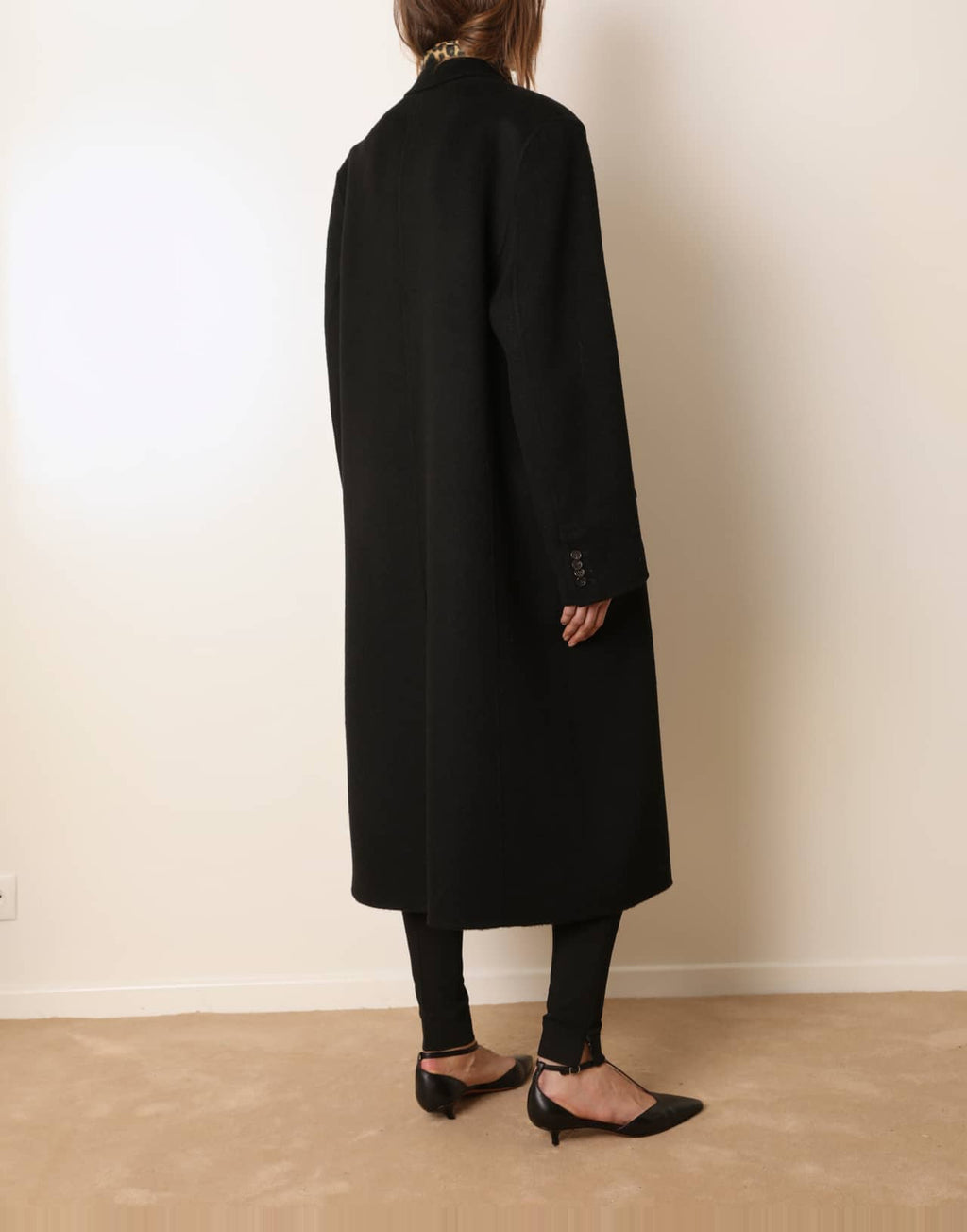 LAURENCE BRAS Cappotto Lord Doppiopetto Nero
