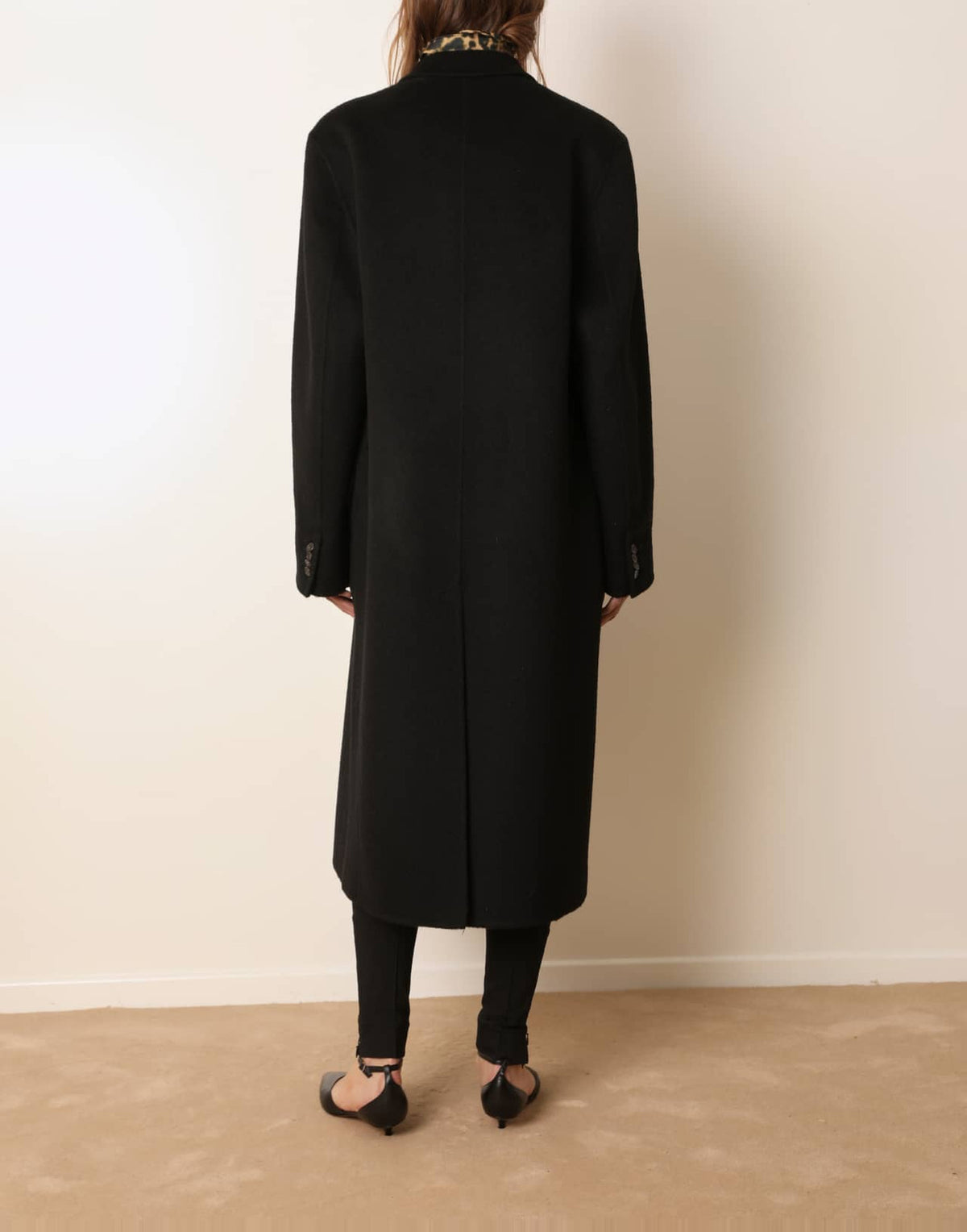 LAURENCE BRAS Cappotto Lord Doppiopetto Nero