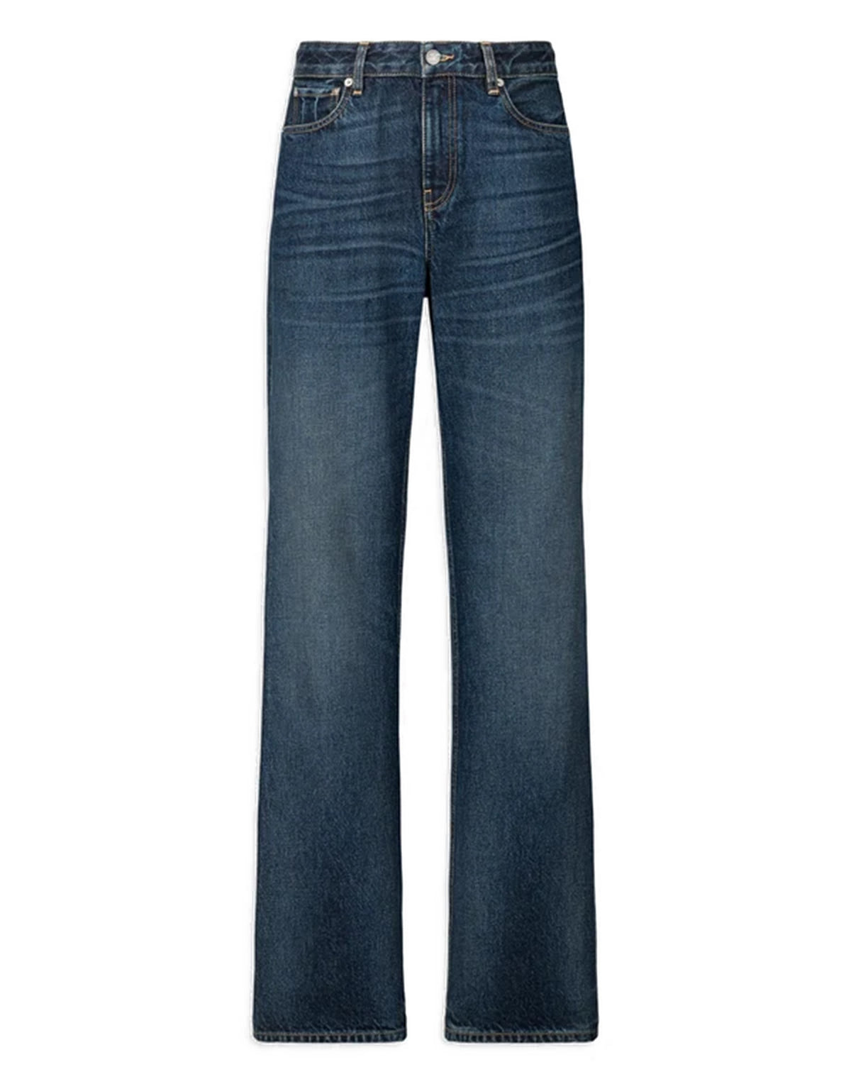 LAURENCE BRAS Jeans Dritti a Vita Medio-Alta