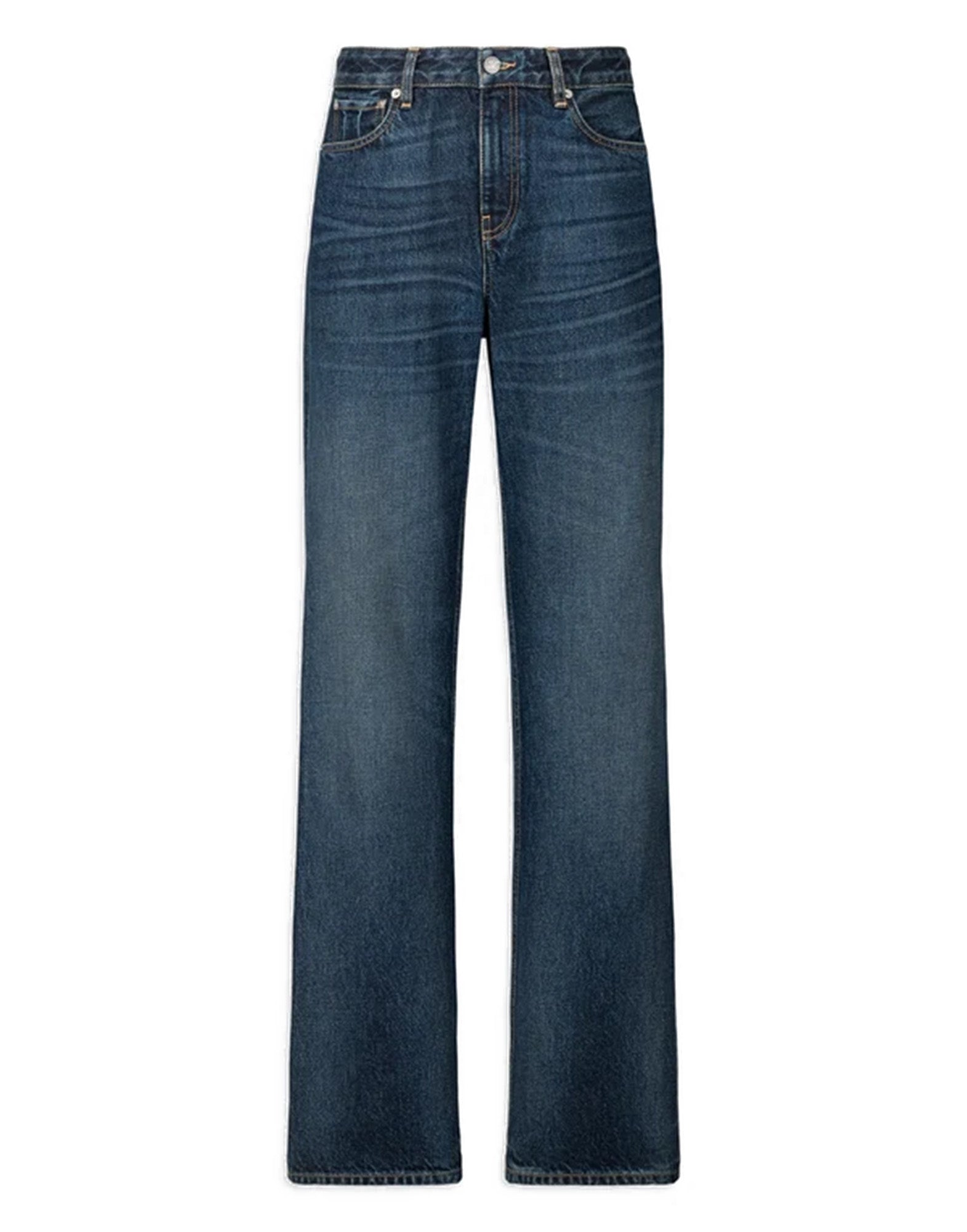 LAURENCE BRAS Jeans Dritti a Vita Medio-Alta