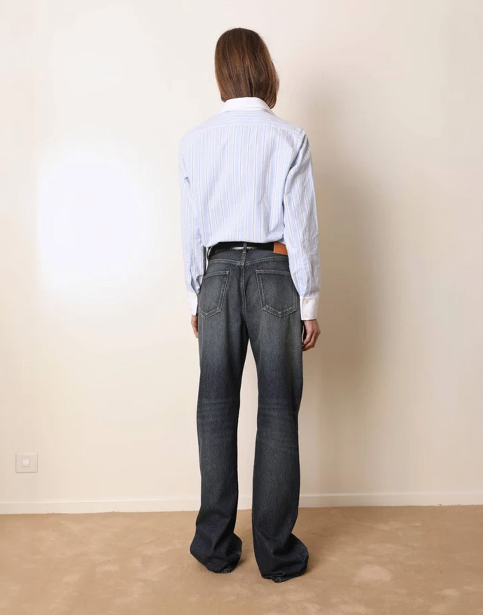 LAURENCE BRAS Jeans Dritti a Vita Medio-Alta