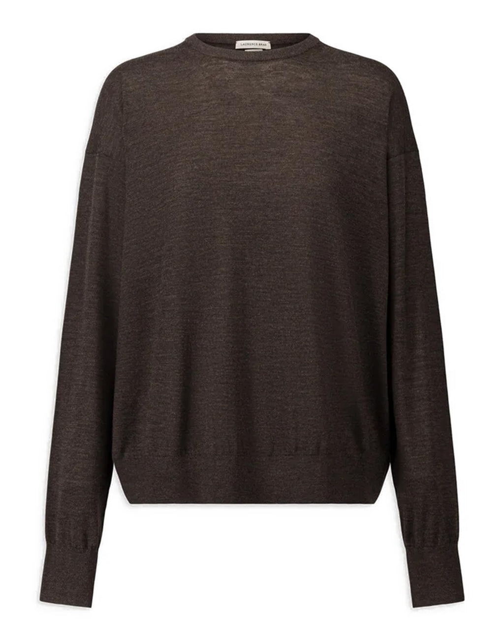 LAURENCE BRAS Maglione in Lana Marrone