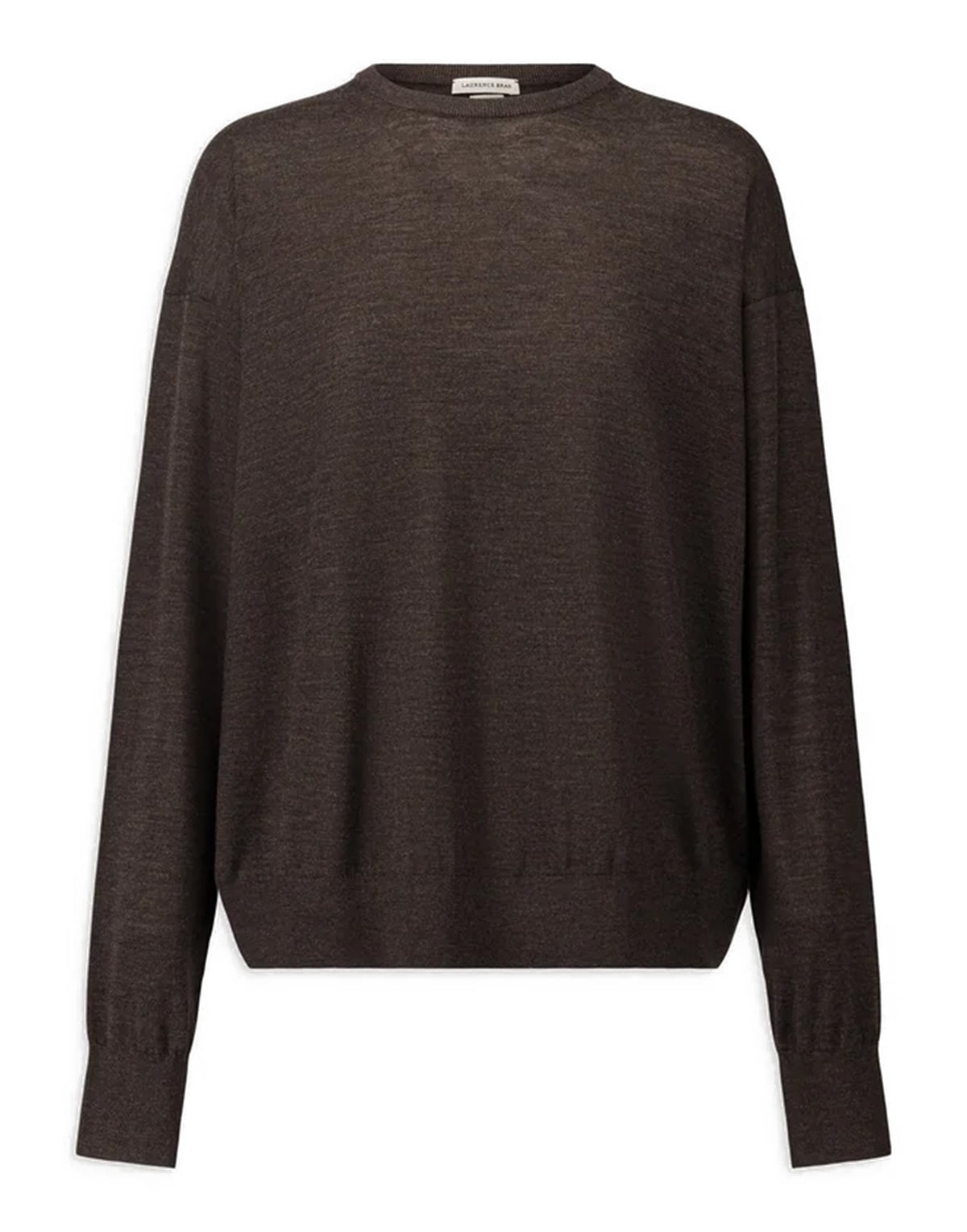 LAURENCE BRAS Maglione in Lana Marrone