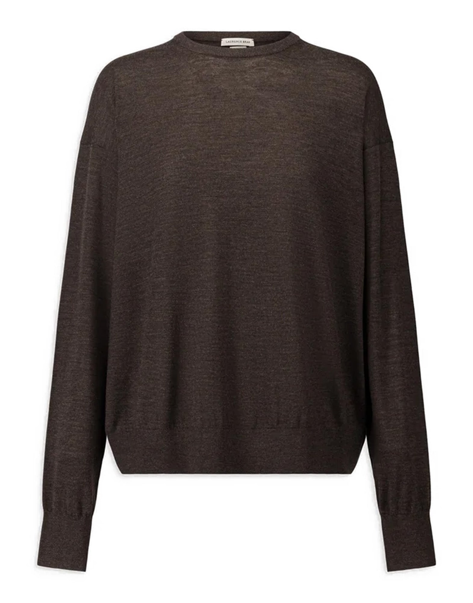 LAURENCE BRAS Maglione in Lana Marrone