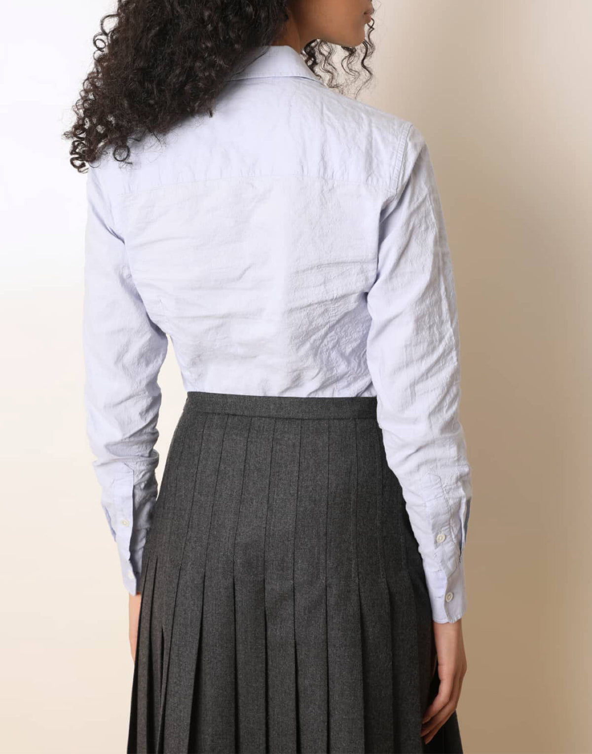 LAURENCE BRAS Camicia in Cotone Azzurro