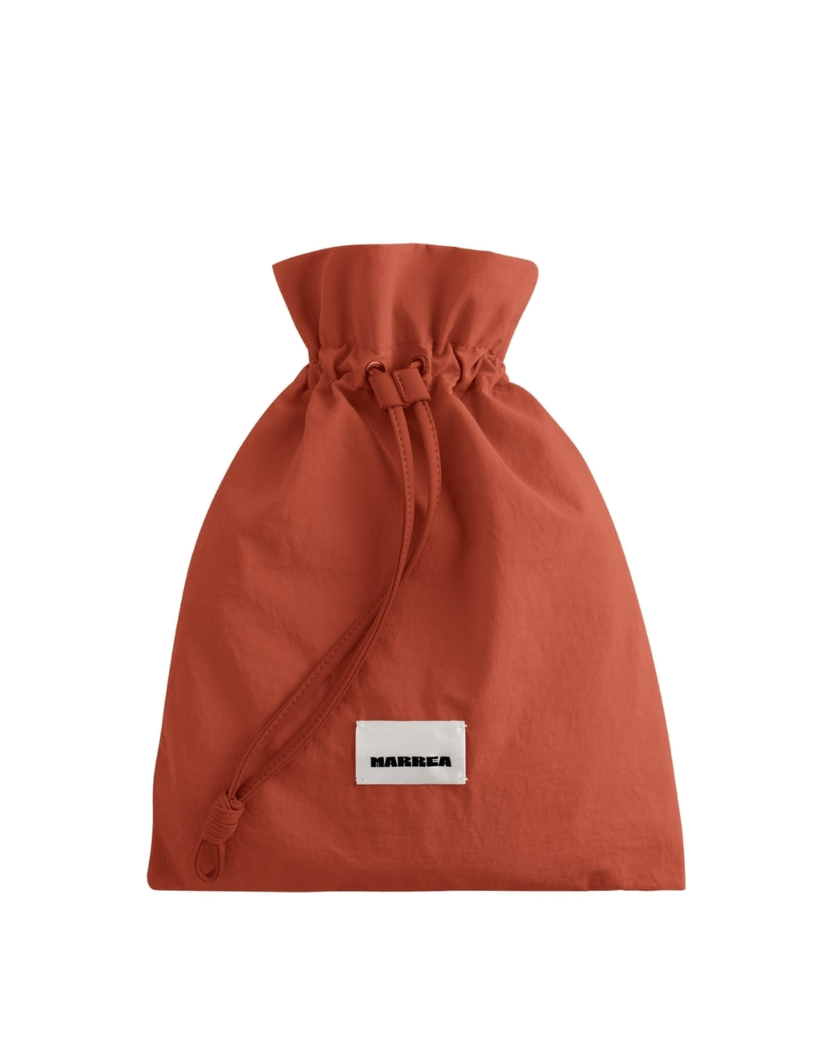 MARREA Borsa a Cestino Basket in Neoprene Intrecciato Chili Pepper