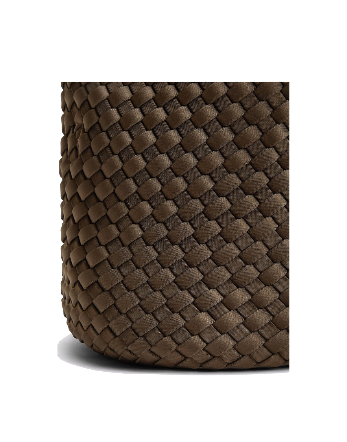 MARREA Borsa a Cestino Basket in Neoprene Intrecciato Espresso Yourself