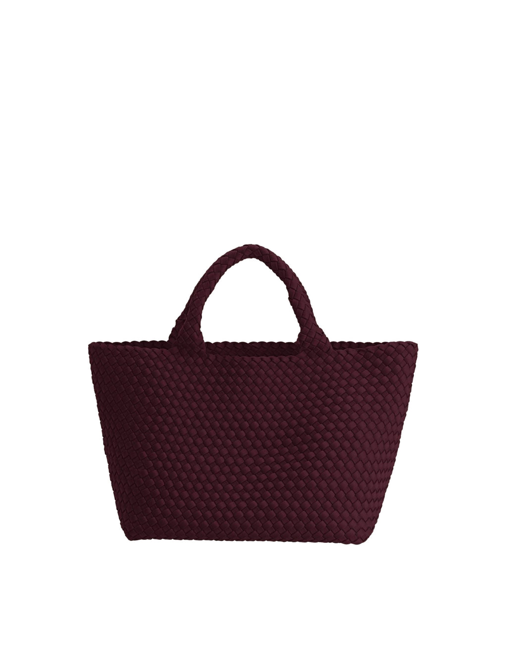 MARREA Borsa a Mano Medium in Neoprene Intrecciato Chianti Crush