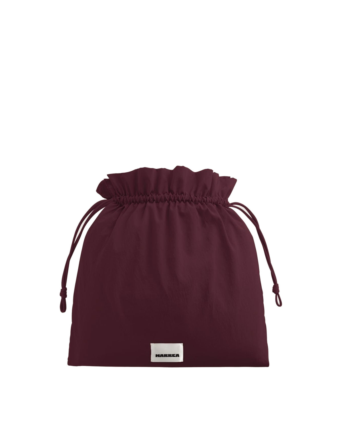 MARREA Borsa a Mano Medium in Neoprene Intrecciato Chianti Crush