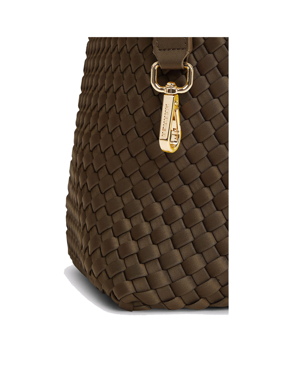 MARREA Borsa a Mano Midi in Neoprene Intrecciato Espresso Yourself