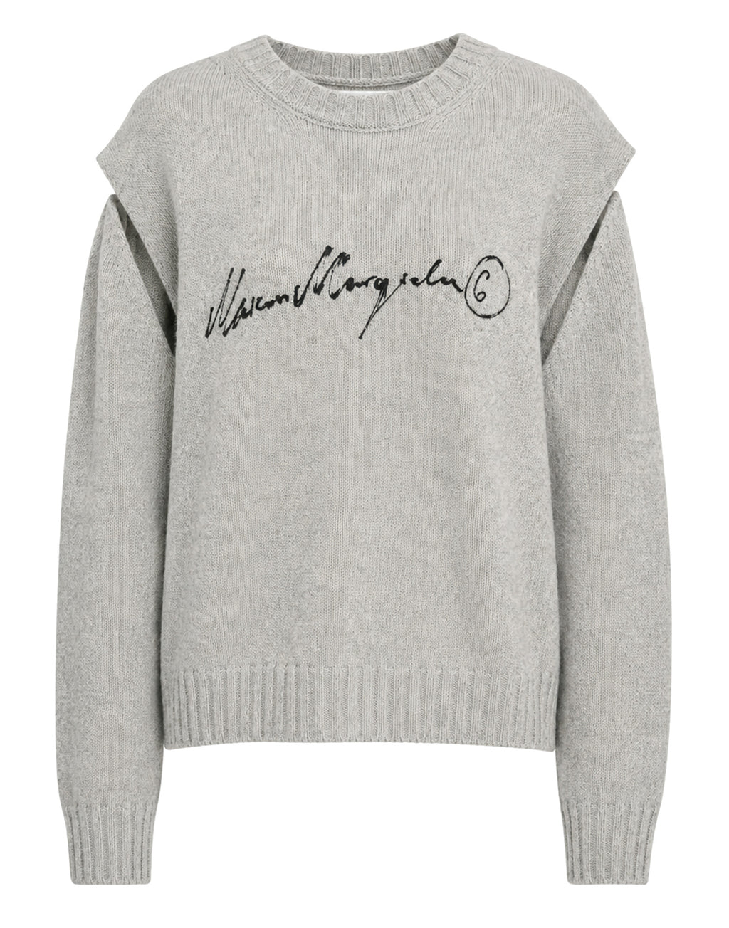 MM6 MAISON MARGIELA Maglia con Scritte Calligrafiche