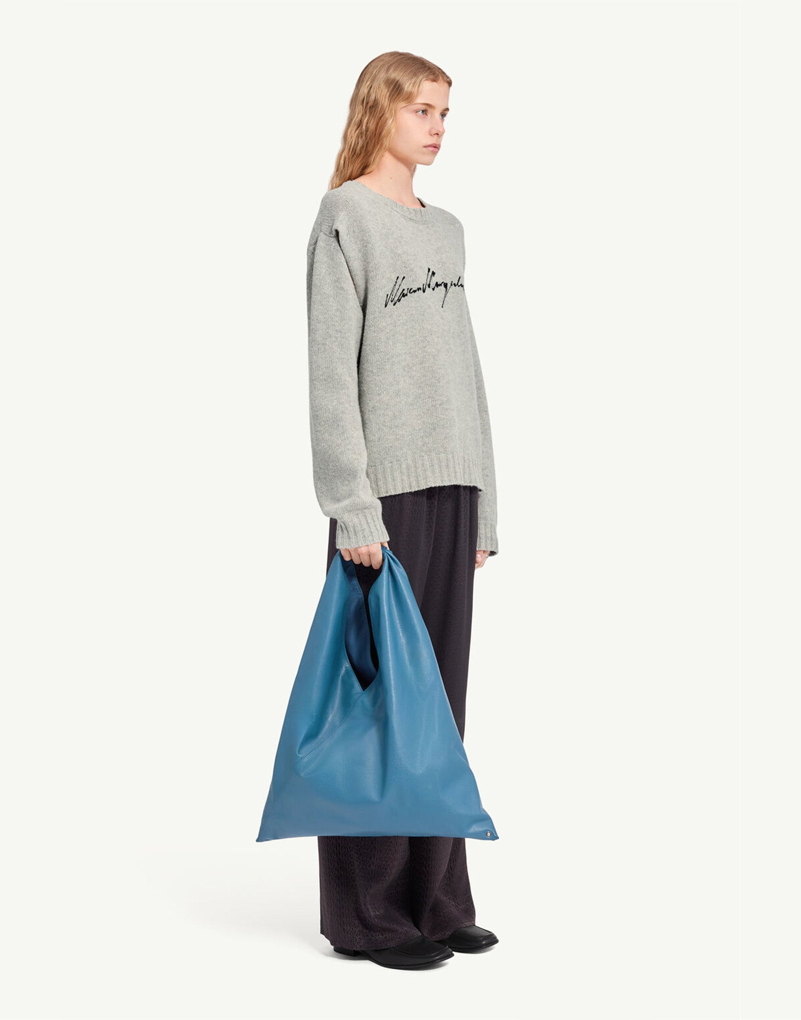 MM6 MAISON MARGIELA Maglia con Scritte Calligrafiche
