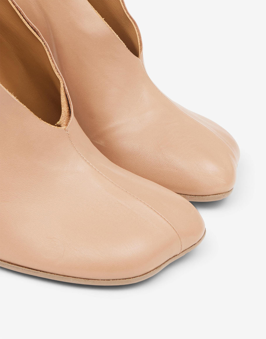 MM6 MAISON MARGIELA Scarpe Anatomic in Nappa Tawny Birch