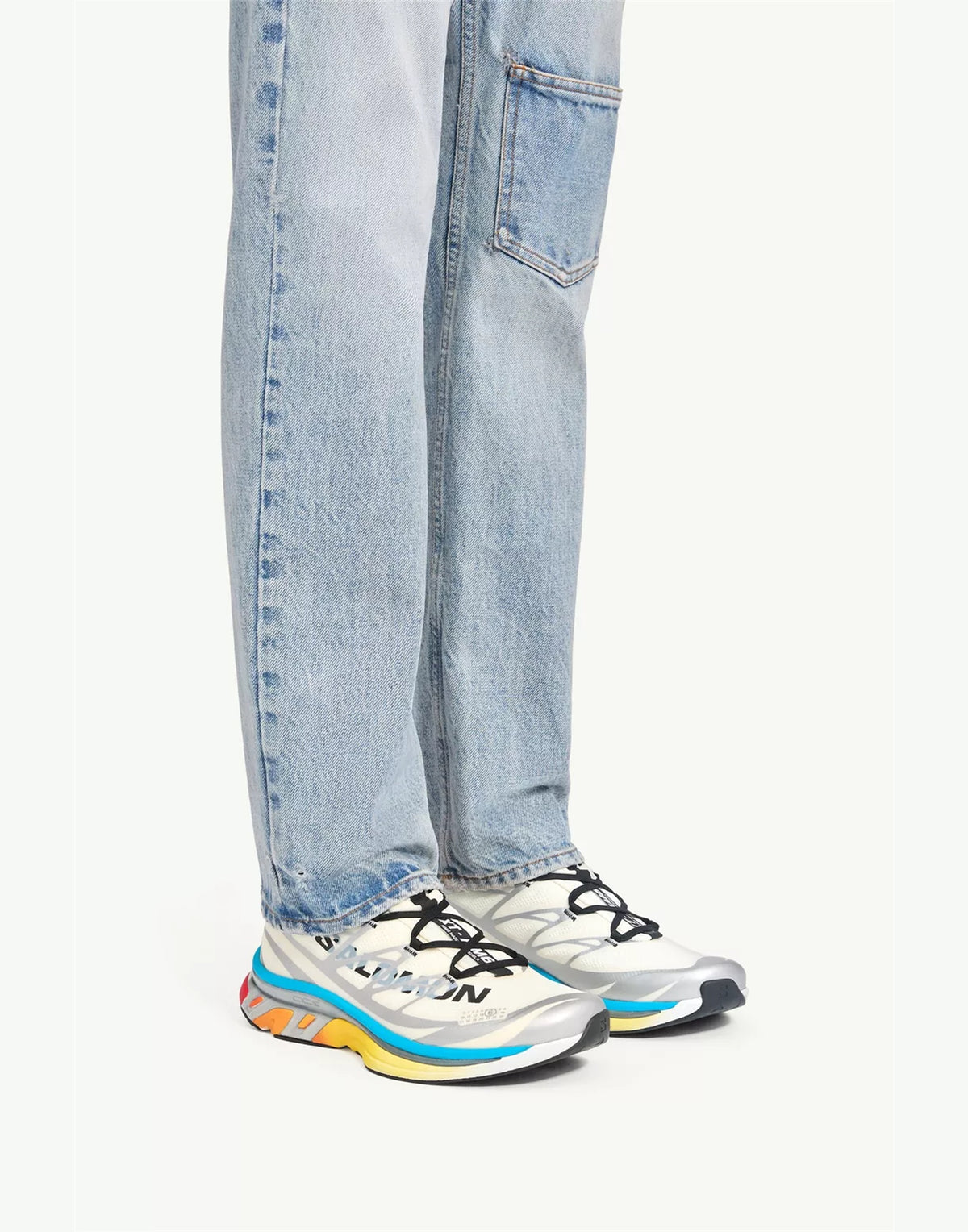 MM6 MAISON MARGIELA XT Sneakers in Mesh Tecnico Multicolore