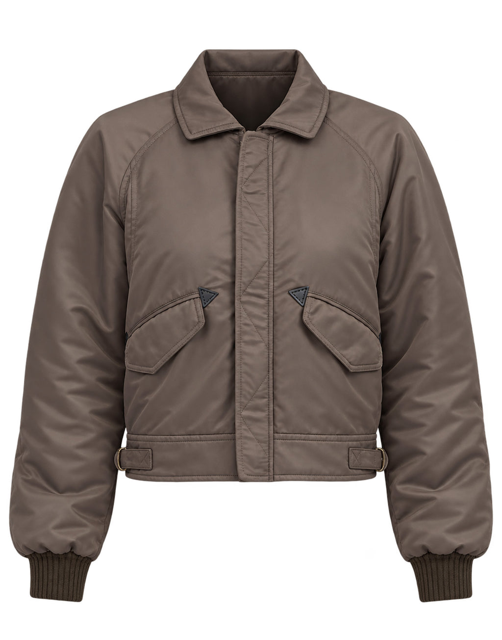 MM6 MAISON MARGIELA Giacca Imbottita in Nylon Gasolina Grey