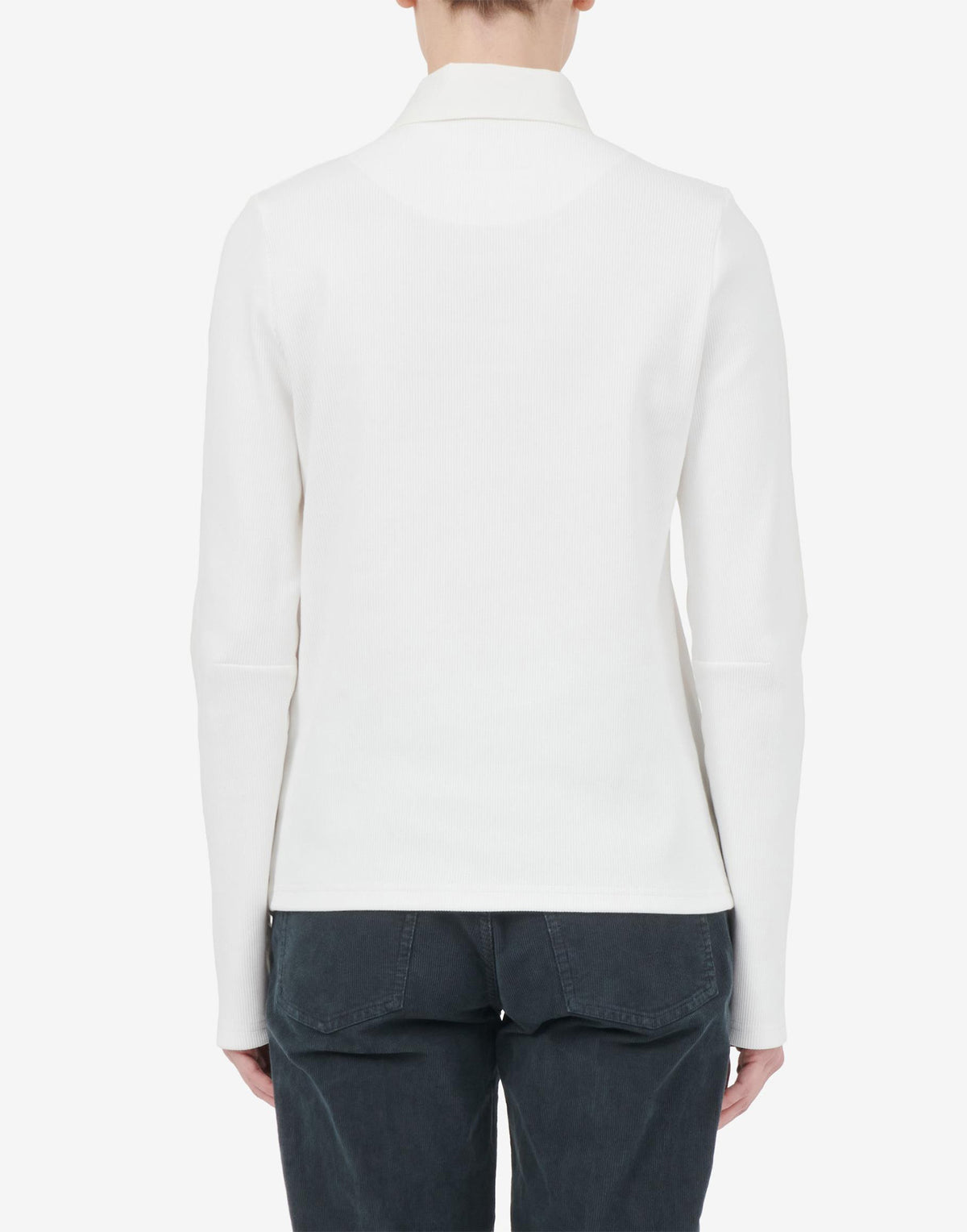 MM6 MAISON MARGIELA Camicia in Popeline con Tasca Off White
