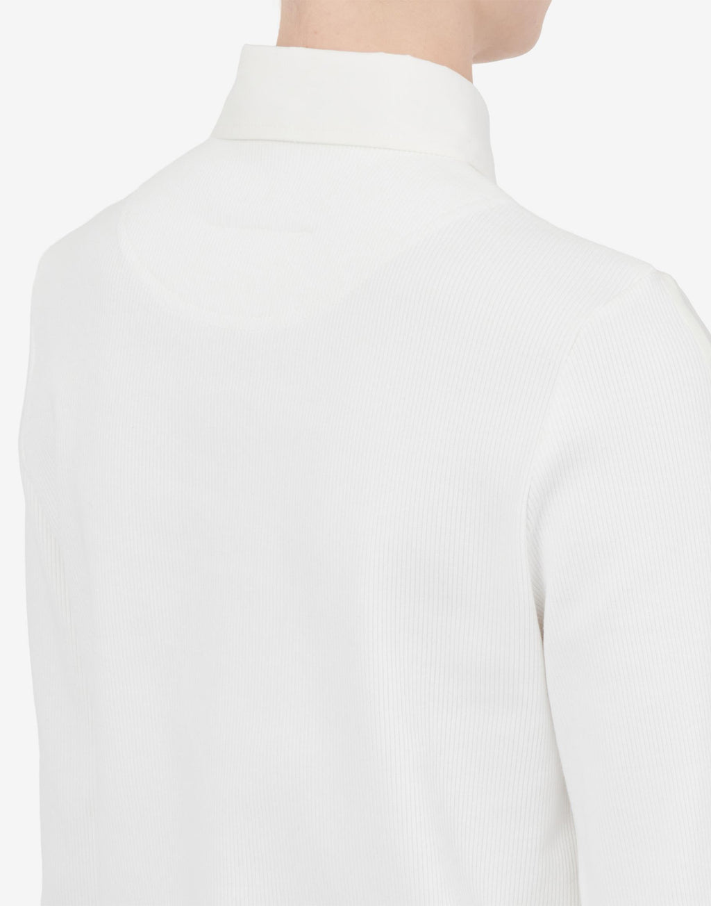 MM6 MAISON MARGIELA Camicia in Popeline con Tasca Off White