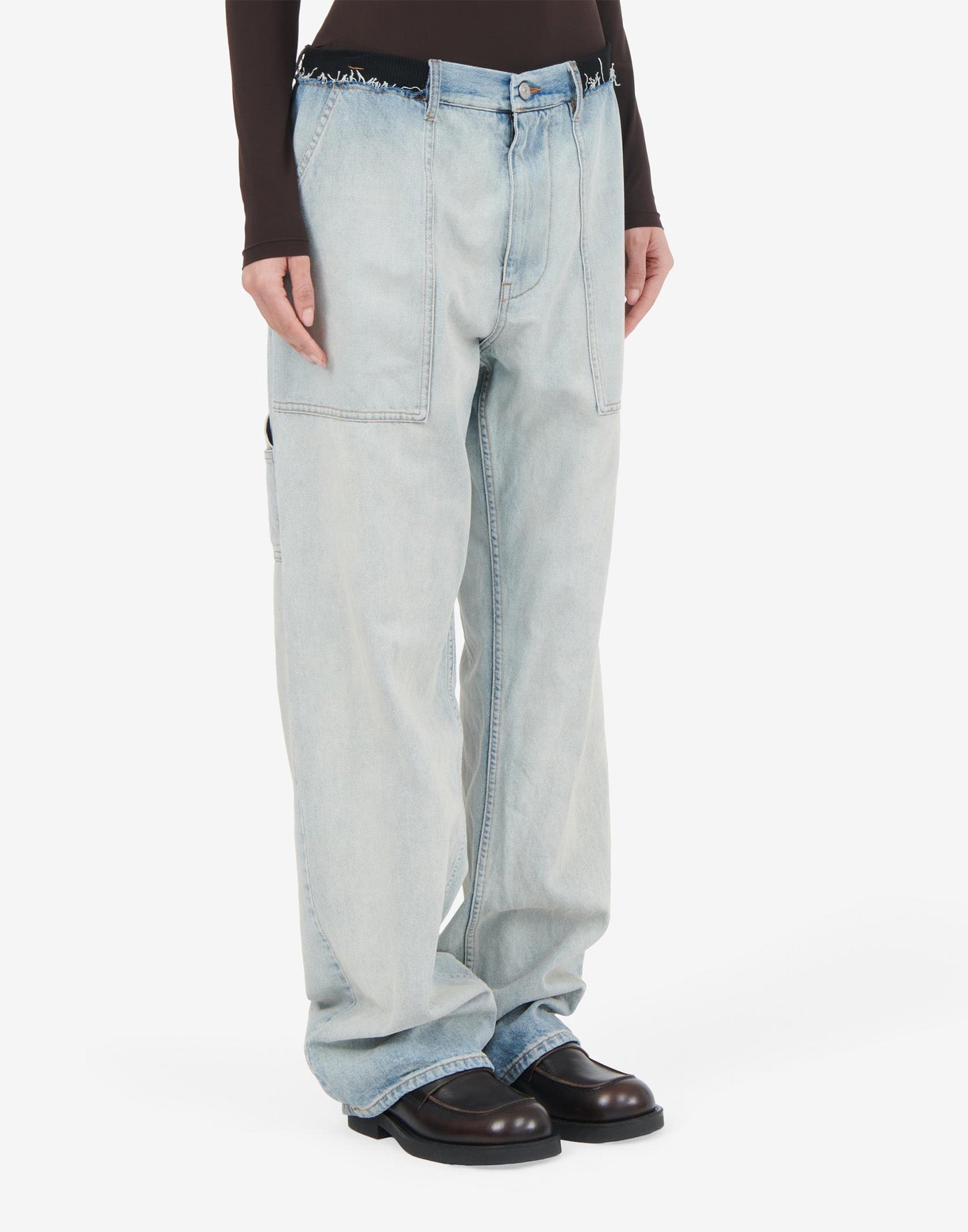 MM6 MAISON MARGIELA Jeans Carpenter in Denim Blu