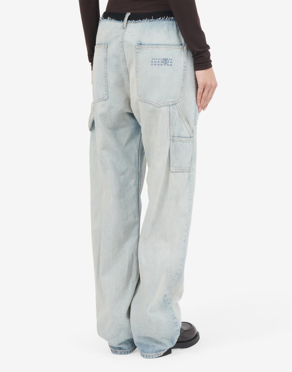MM6 MAISON MARGIELA Jeans Carpenter in Denim Blu
