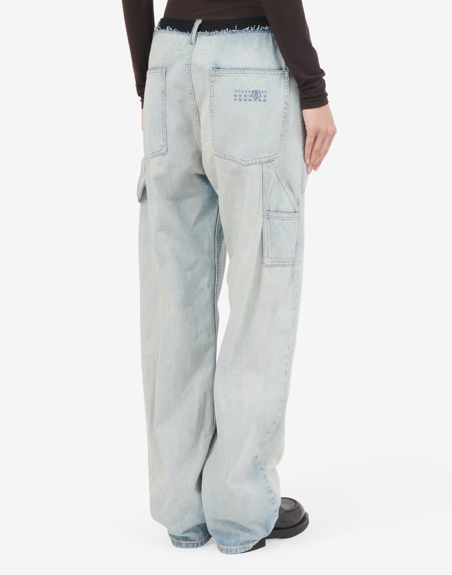 MM6 MAISON MARGIELA Jeans Carpenter in Denim Blu