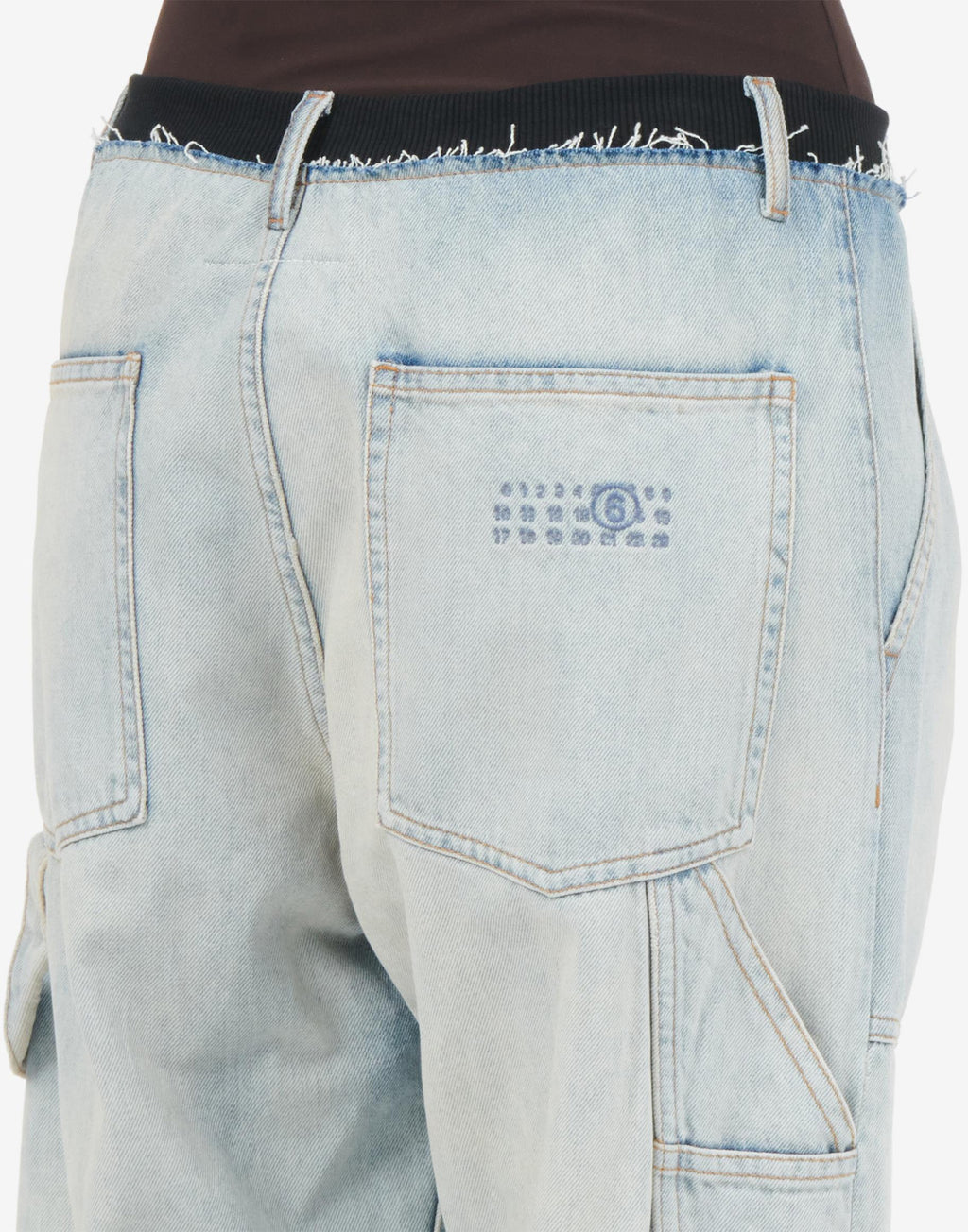 MM6 MAISON MARGIELA Jeans Carpenter in Denim Blu