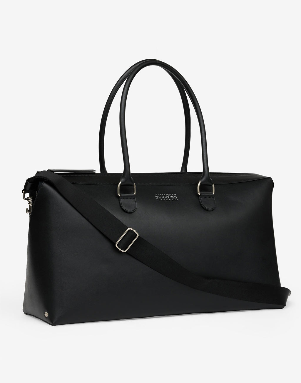 MM6 MAISON MARGIELA Borsa Weekender in Pelle Nera