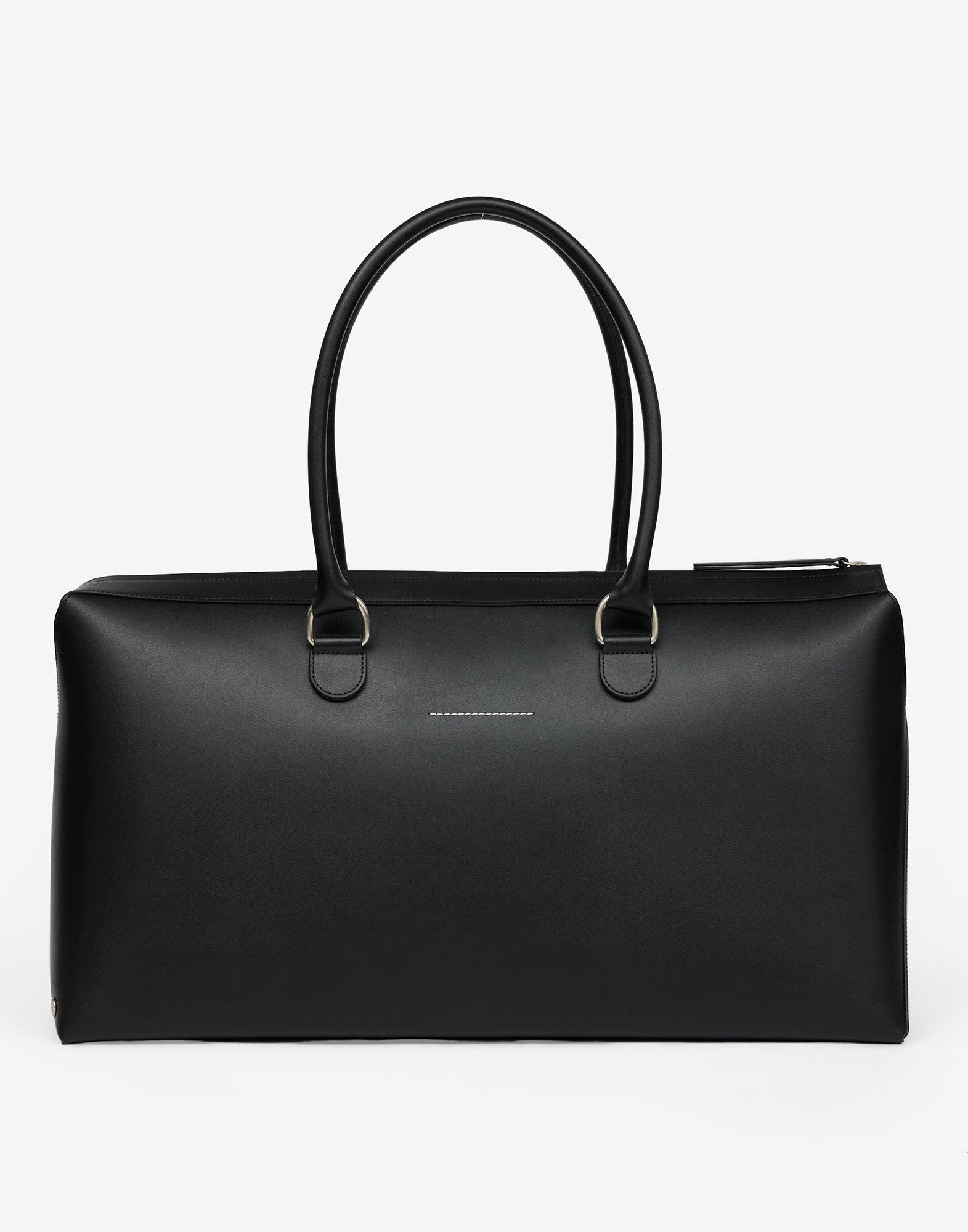 MM6 MAISON MARGIELA Borsa Weekender in Pelle Nera