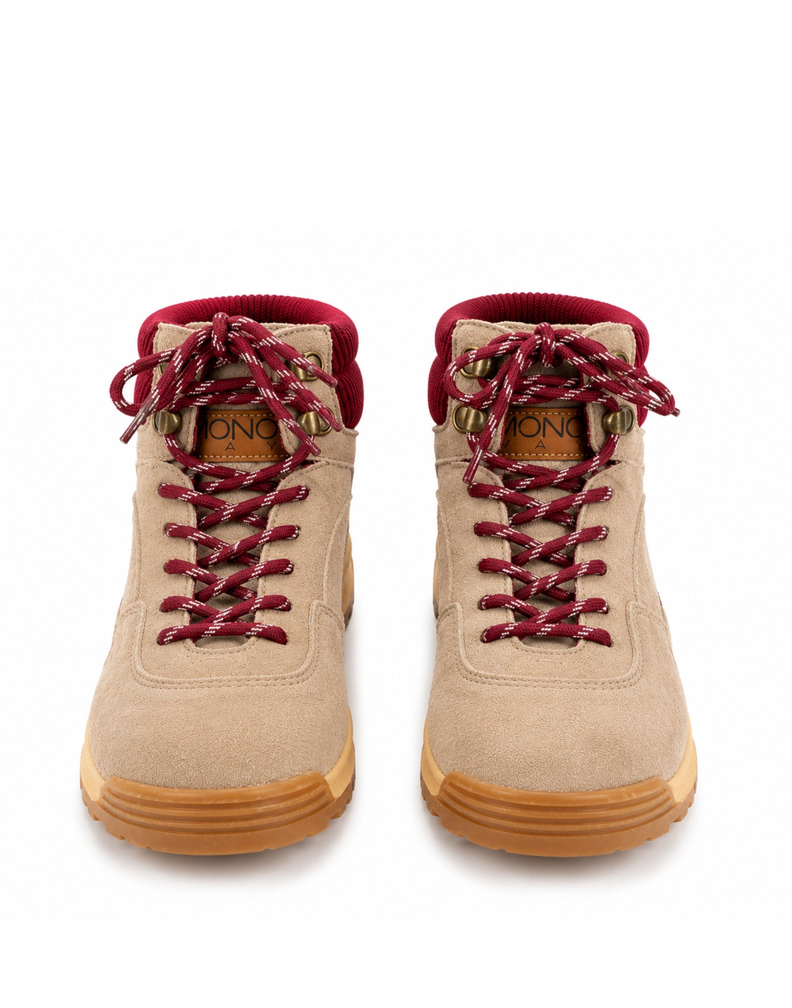 MONOWAY Scarponcini in Crosta Beige