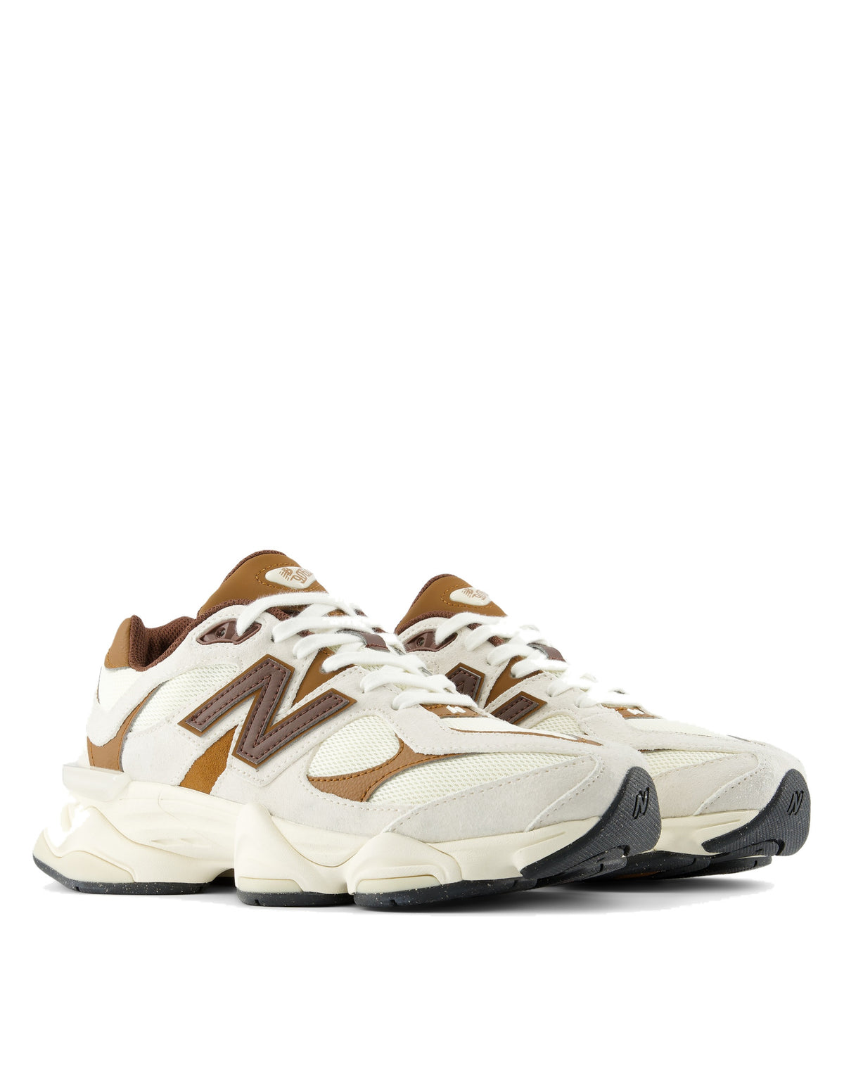 NEW BALANCE Sneakers 9060 Bianco e Marrone