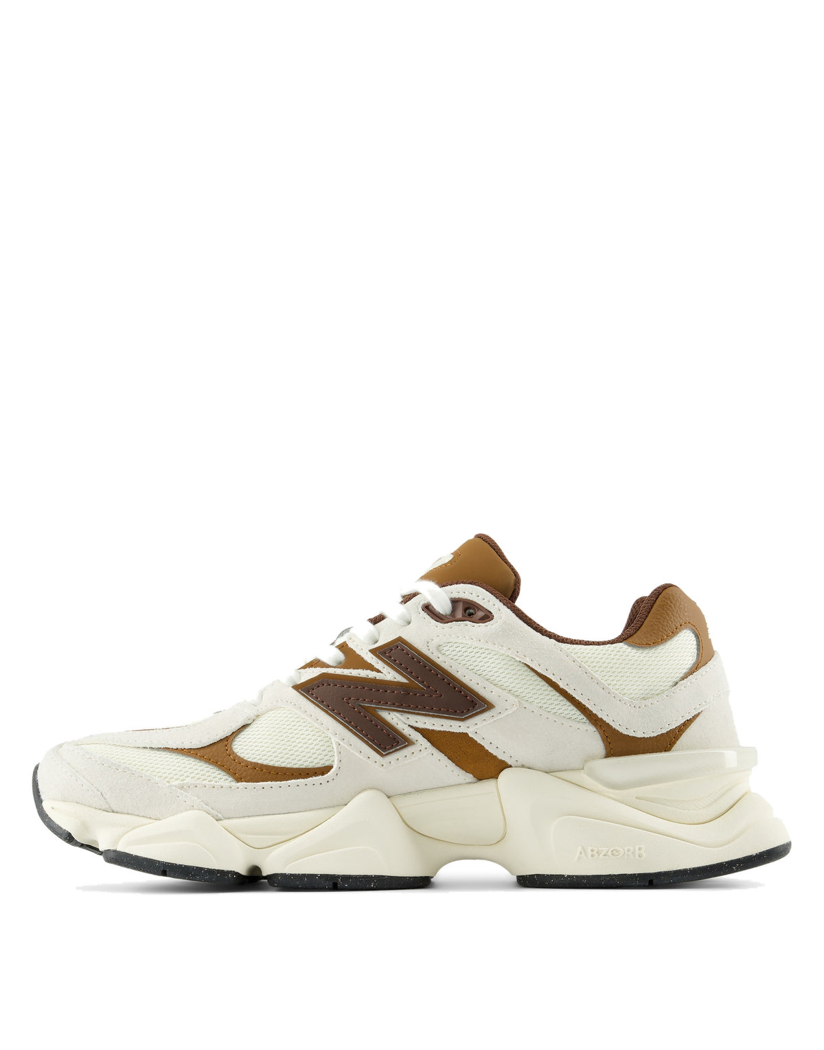 NEW BALANCE Sneakers 9060 Bianco e Marrone