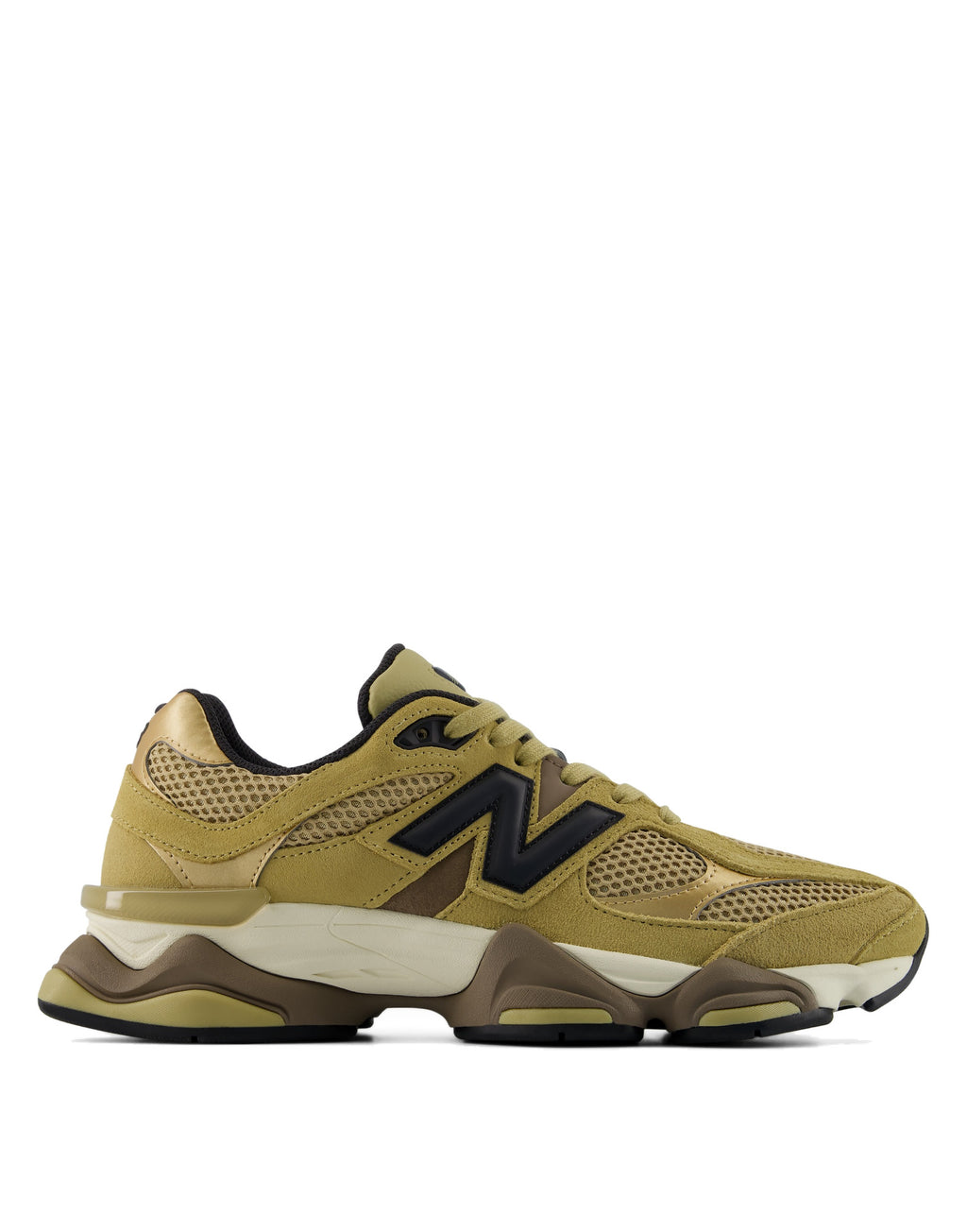 NEW BALANCE Sneakers 9060 Senape e Verde Oliva