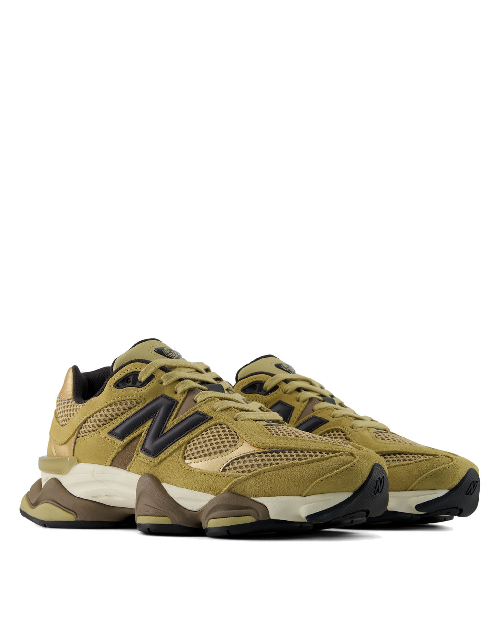 NEW BALANCE Sneakers 9060 Senape e Verde Oliva