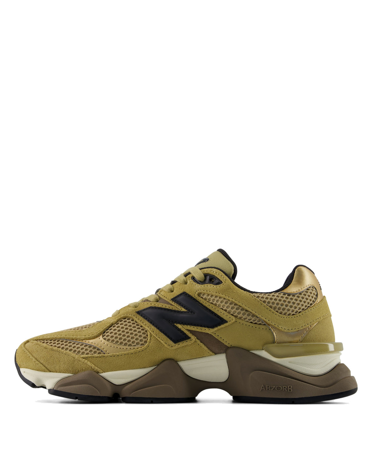 NEW BALANCE Sneakers 9060 Senape e Verde Oliva