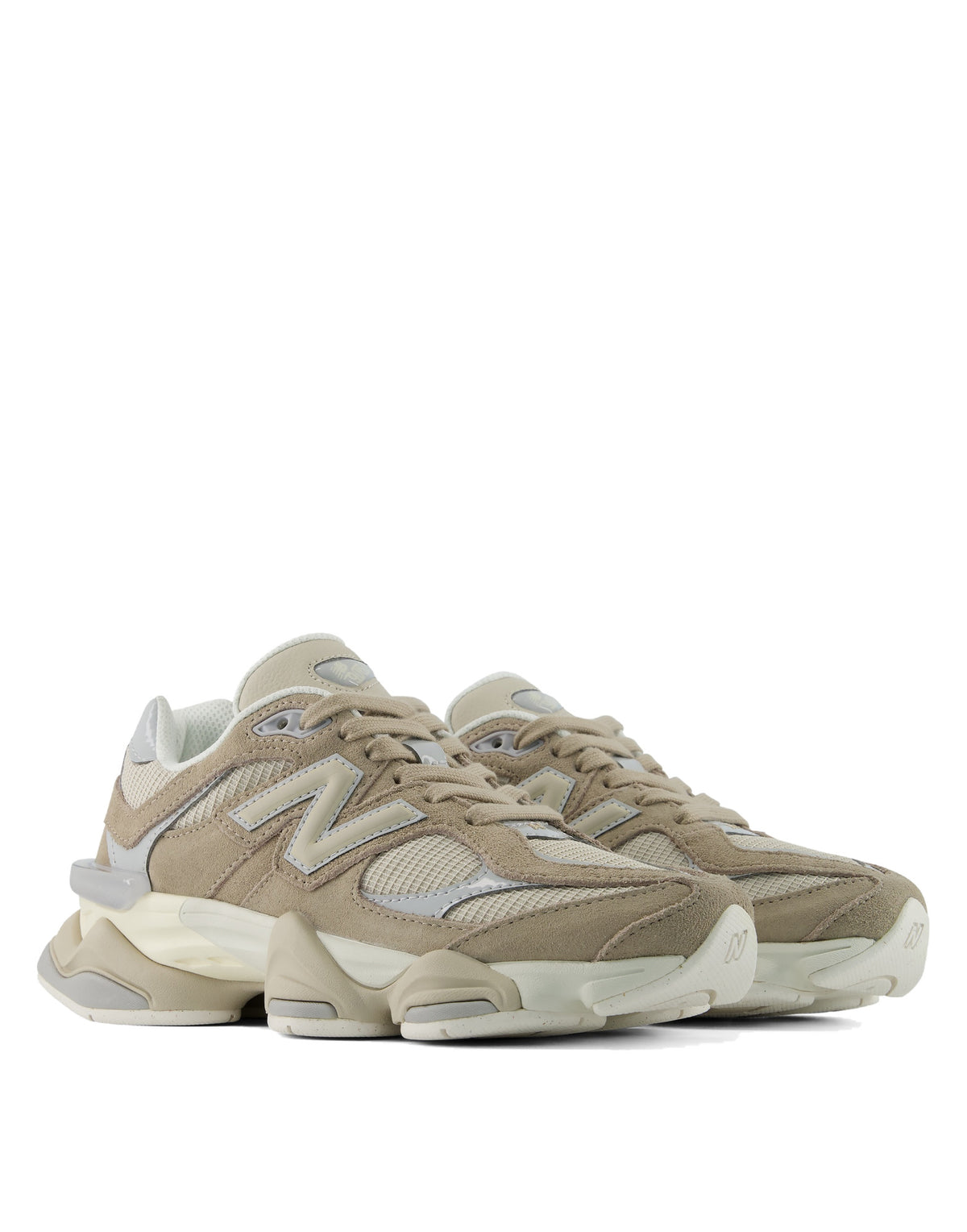 NEW BALANCE Sneakers 9060 Beige e Verde Oliva