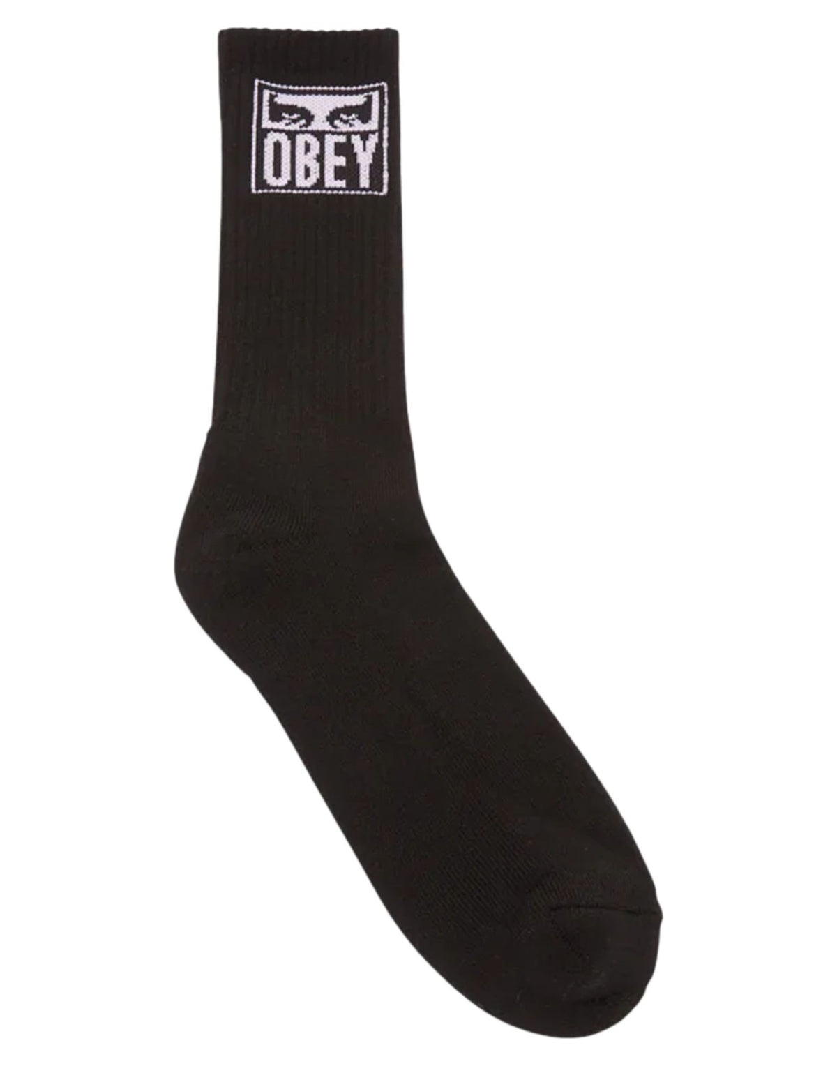 OBEY Calzini Eyes Icon a Costine Nero