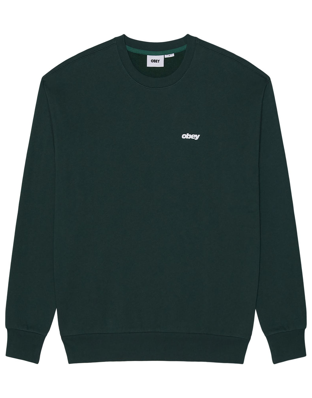 OBEY Felpa League Girocollo Sycamore