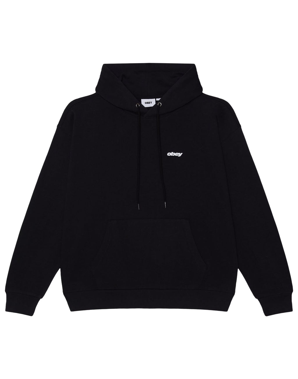 OBEY Felpa League con Cappuccio Nero