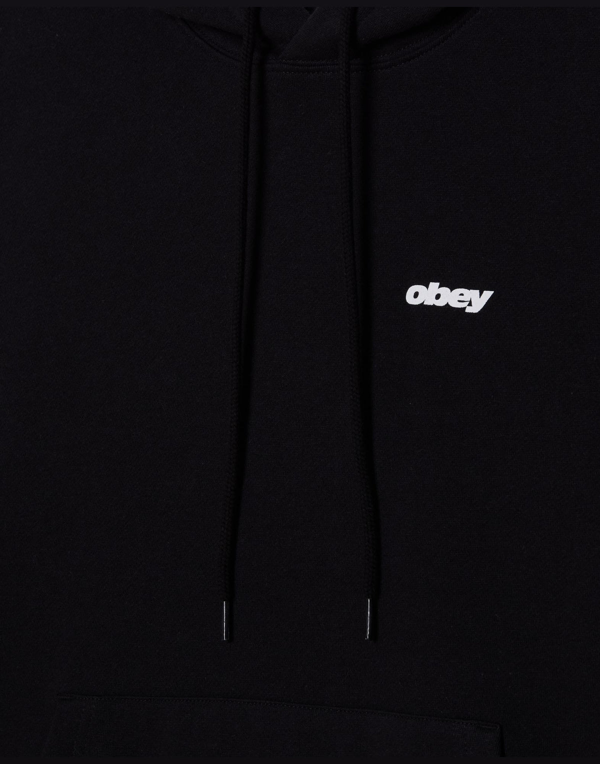 OBEY Felpa League con Cappuccio Nero