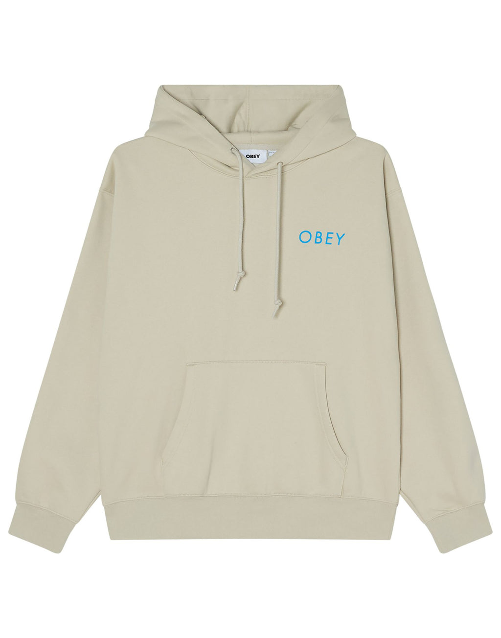 OBEY Felpa Peace Brick con Cappuccio Moonstruck