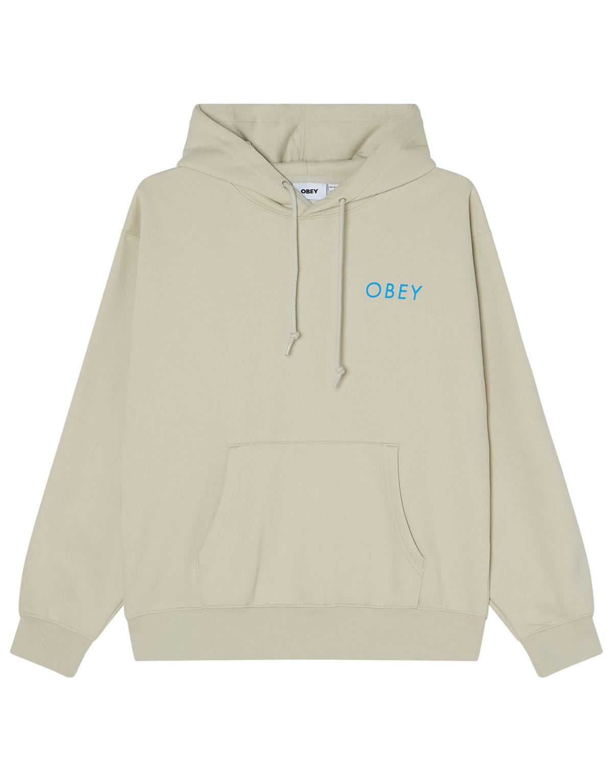 OBEY Felpa Peace Brick con Cappuccio Moonstruck