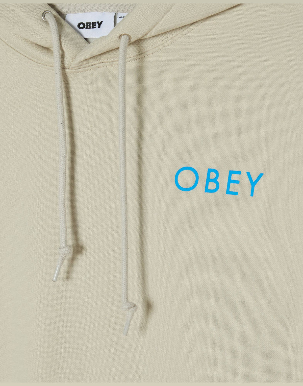 OBEY Felpa Peace Brick con Cappuccio Moonstruck